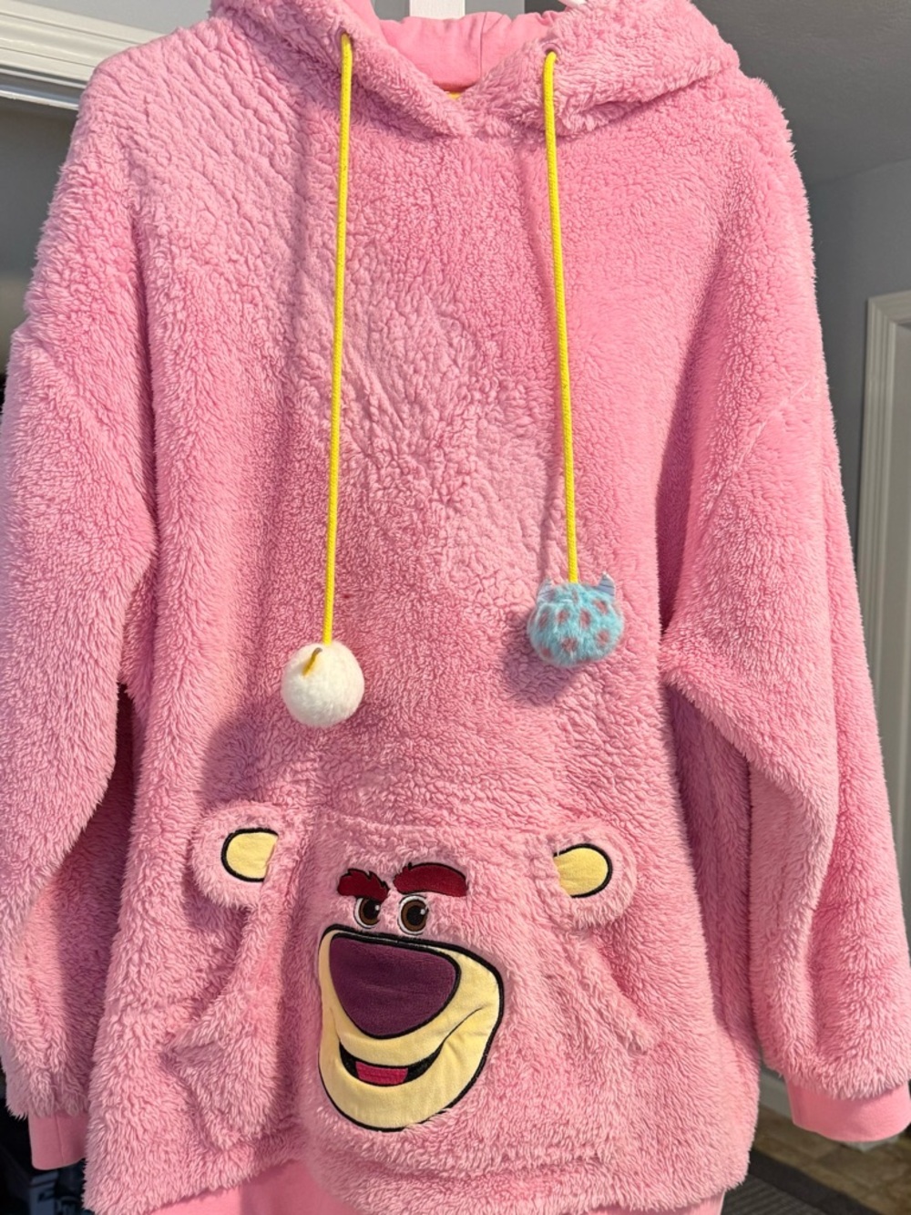 Disney Lotso Fleece Hoodie and Socks - Picture 2 of 7